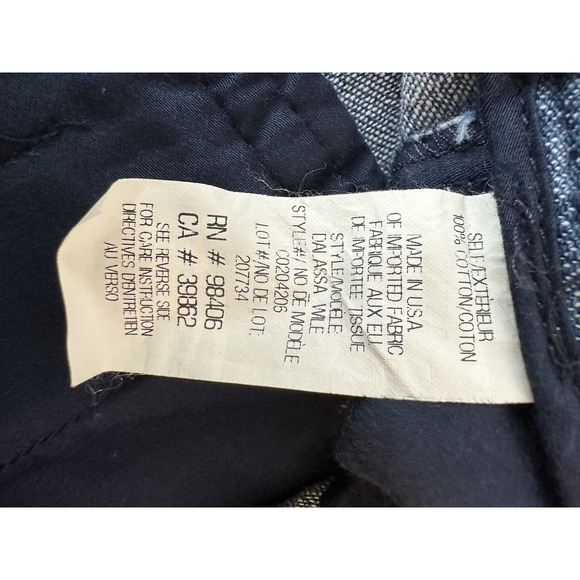 Theory Shorts Womens‎ Size 8 Blue Denim Pleated Preppy Casual Beach Formal - Picture 4 of 6